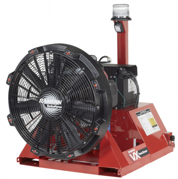 Ramfan mobiler Großlüfter Ramfam VX700 Lüfter Feuerwehr Tunnelbrand